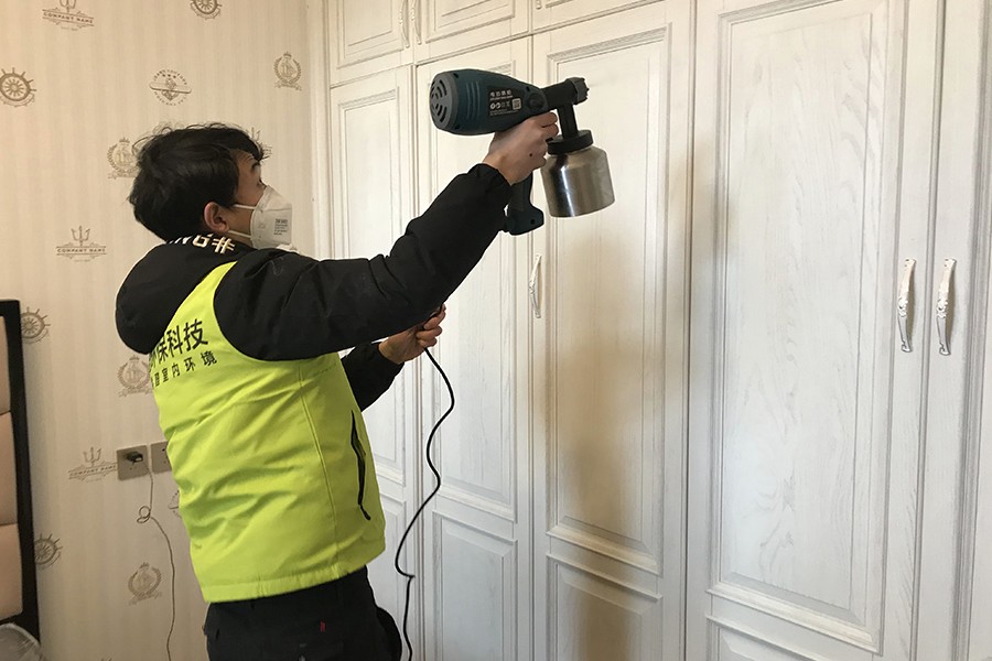 杭州長安華府新房除甲醛除味治理